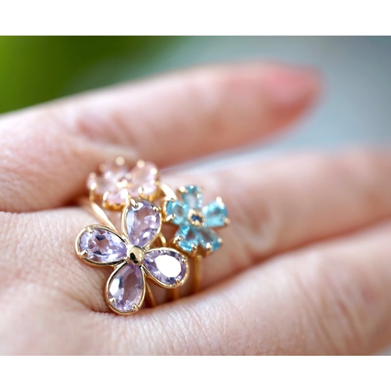 4枚の花びらのジュエリー | izumi ジュエリーシマノ