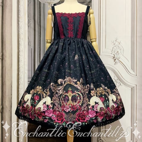 薔薇姫の王冠リボンJSK（2色展開）
