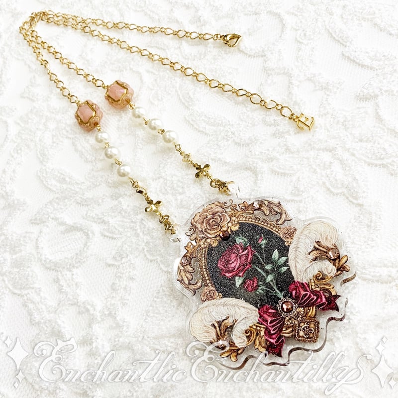 赤薔薇姫のネックレス | Enchantlic Enchantilly online store
