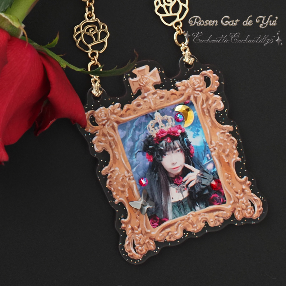 Rosen Cat de Yui ～月下に輝く王冠の薔薇姫 ネックレス