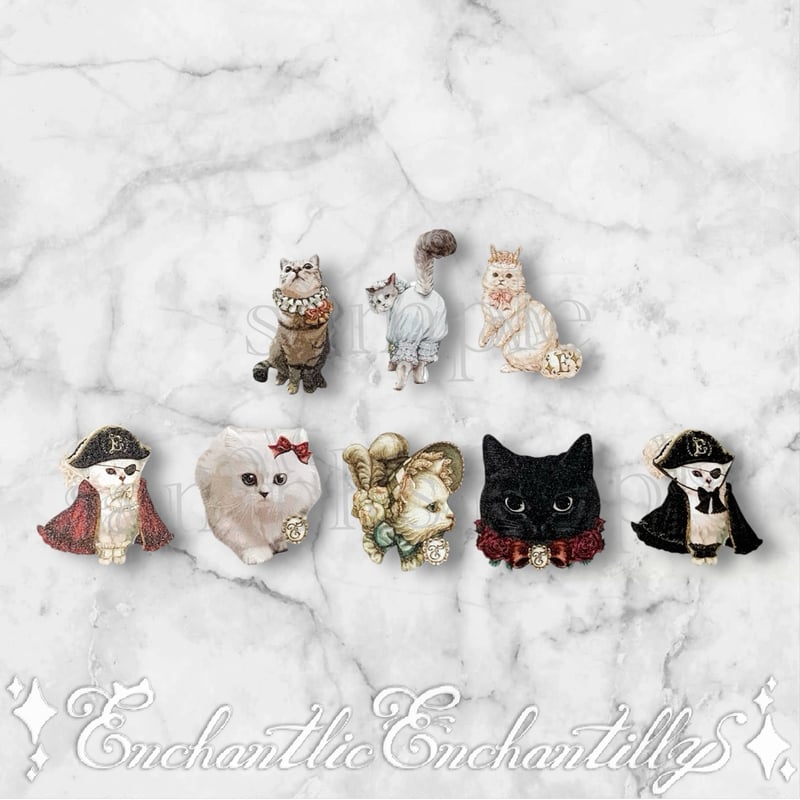 Enchantilly Cats オリジナルステッカー | Enchantlic Enchan