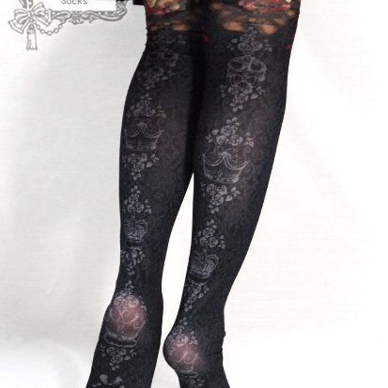 Enchantlic Enchantillyオリジナルプリントオーバーニー6柄（猫  