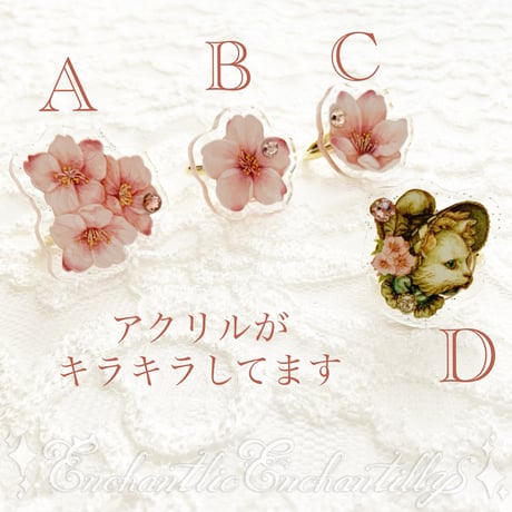 Dolled Up Ring  (桜シリーズ)