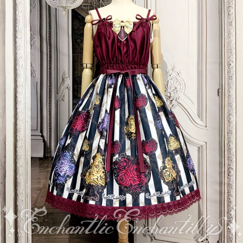 トランプローズ シャンタンJSK(エンジ) | Enchantlic Enchantilly