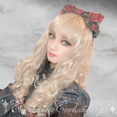 幻影薔薇城リボンヘアコーム（3色）