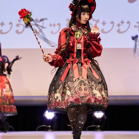 【GLM Fashion Show 2025】薔薇姫の王冠リボンJSK セット