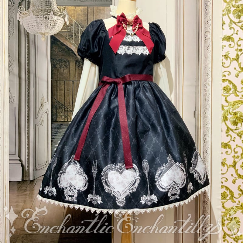 トランプカトラリーティータイム ワンピース | Enchantlic Enchantilly
