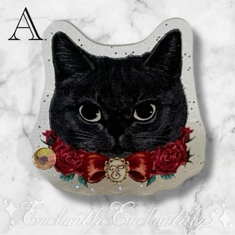 Dolled Up Ring  (黒猫のローズちゃん）