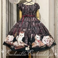 Queen Cat 〜秘密の書斎〜 ワンピース (クラシックブラック)