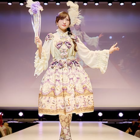 【GLM Fashion Show 2025】すみれのお茶会ティアードJSK *2026年春頃発売予定*