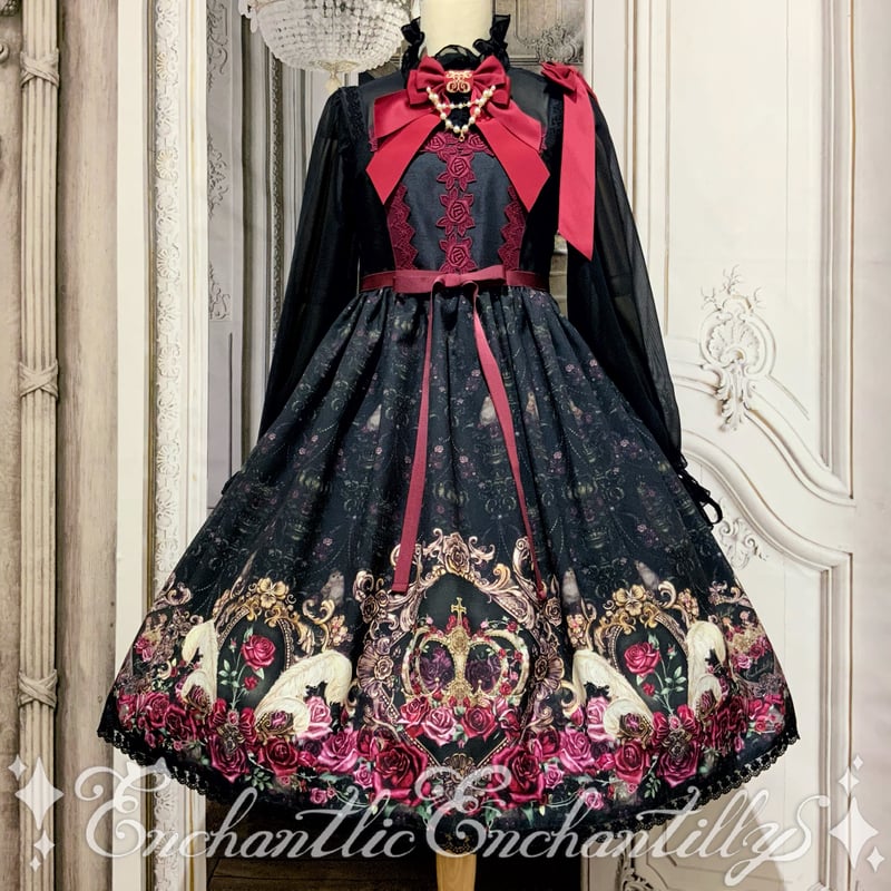 薔薇姫の王冠リボンJSK（2色展開） | Enchantlic Enchantilly on
