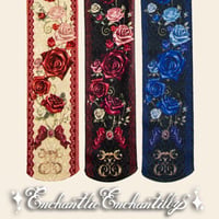 薔薇姫のオーバーニーソックス(3色展開）