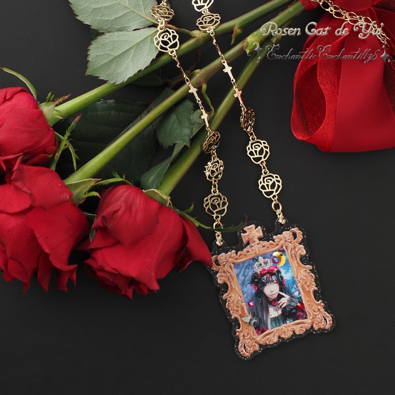 Rosen Cat de Yui ～月下に輝く王冠の薔薇姫 ネックレス