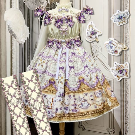 【GLM Fashion Show 2025】すみれのお茶会ティアードJSK *2026年春頃発売予定*