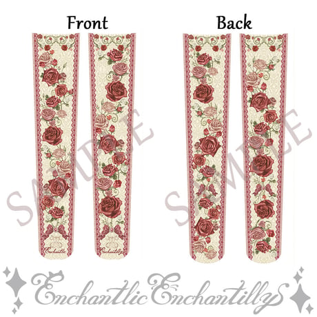 薔薇姫のオーバーニーソックス(3色展開）
