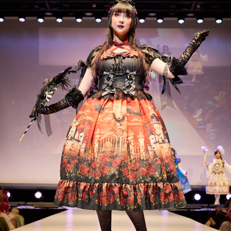 激レアGOODENOUGH×GIVY L2B 袖切替エリオットタータン/仙台限定 GLM Fashion Show 2025】幻影薔薇城～コウモリ公爵からの招待状