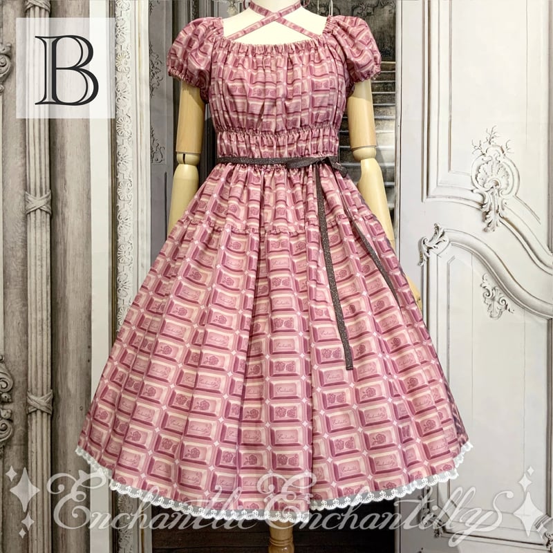 アンシャンテリー チョコレート ワンピース(3色） | Enchantlic