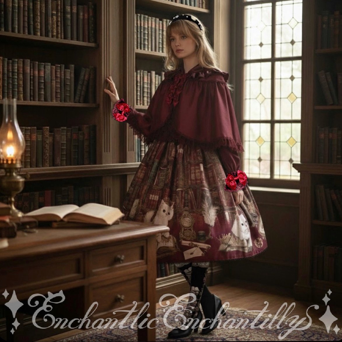 Queen cat〜秘密の書斎 スカート | Enchantlic Enchantilly