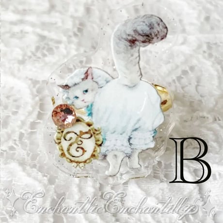 Dolled Up Ring  〜　猫シリーズ