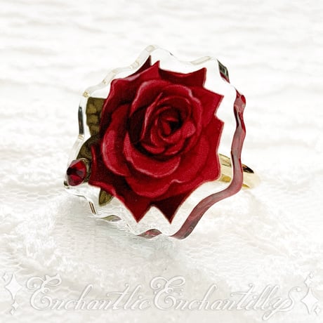 Dolled Up Ring  〜Roseリング〜(4色展開）