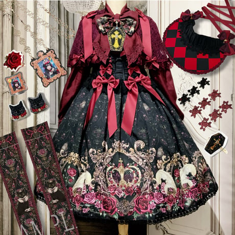 【GLM Fashion Show 2025】薔薇姫の王冠リボンJSK セット