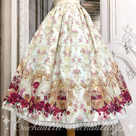 薔薇姫の王冠 スカート（3色展開）