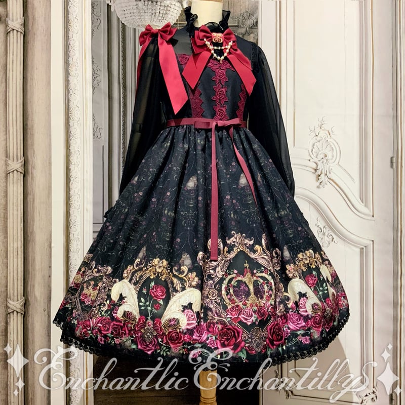 薔薇姫の王冠リボンJSK（2色展開） | Enchantlic Enchantilly on
