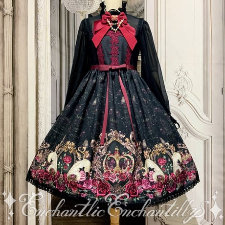 薔薇姫の王冠リボンJSK（2色展開）