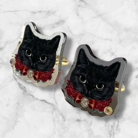 Dolled Up Ring  (黒猫のローズちゃん）