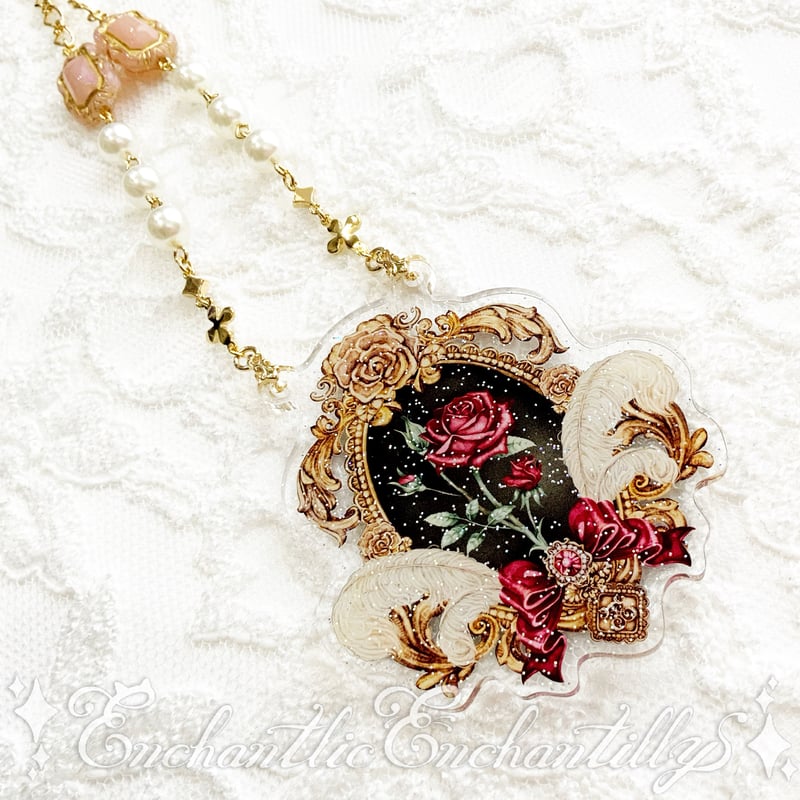 赤薔薇姫のネックレス | Enchantlic Enchantilly online store