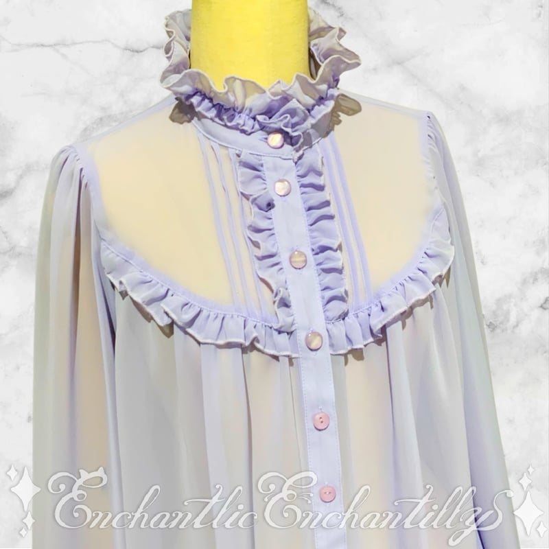 AngelicPretty デコレーション フリル ブラウス シャンテリー フリル ブラウス（3色展開） | Enchantlic Enchantilly