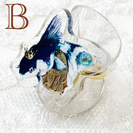 Dolled Up Ring〜金魚姫〜 （2色展開）