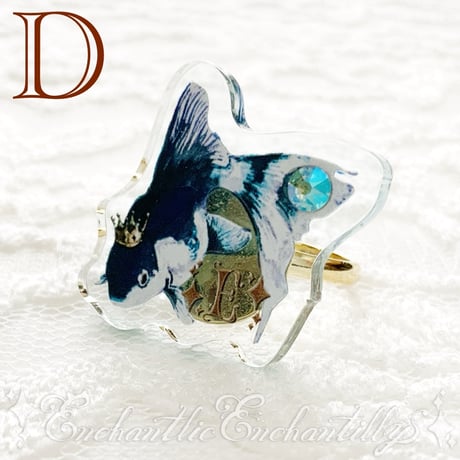 Dolled Up Ring〜金魚姫〜 （2色、2種展開）