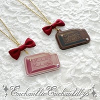 Enchantillyチョコレートネックレス（2色展開）