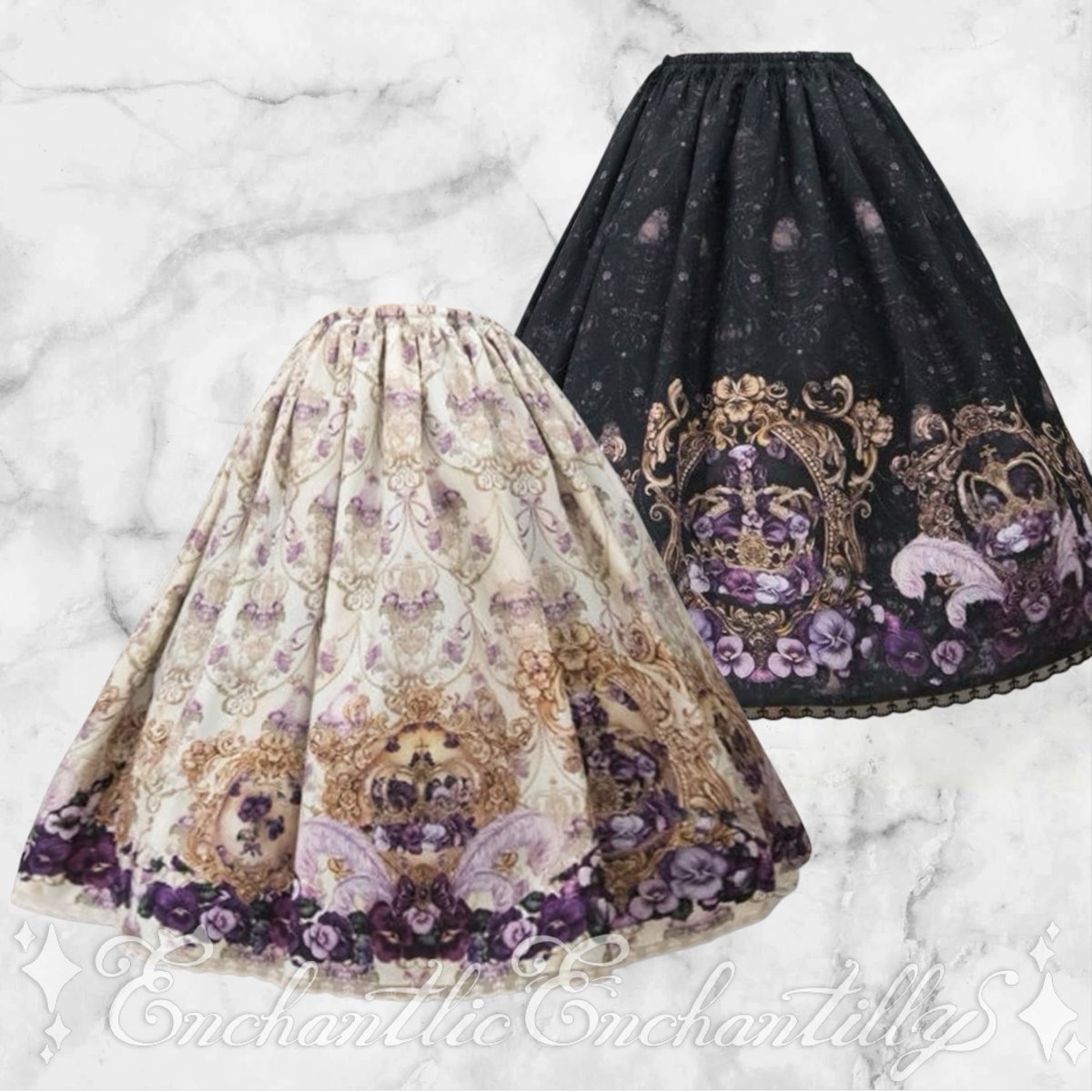 すみれ姫の王冠スカート (2色展開) | Enchantlic Enchantilly on