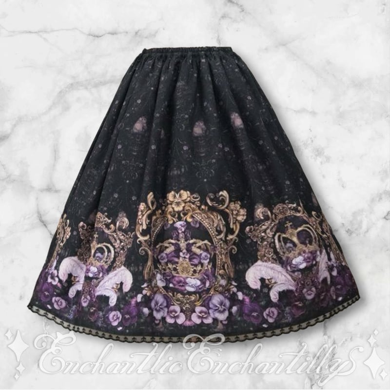 すみれ姫の王冠スカート (2色展開) | Enchantlic Enchantilly on