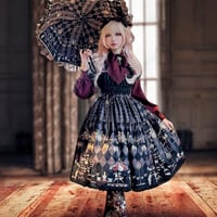 真夜中のパルコフェリーチェ ティアードスカート《2サイズ展開》