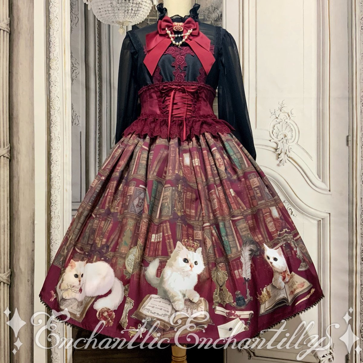 Enchantlic Enchantilly Queen Bunny スカート Queen Bunny OP by Enchantlic Enchantilly