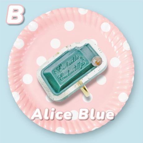 chocolate ring  Alice blue  (2柄展開）