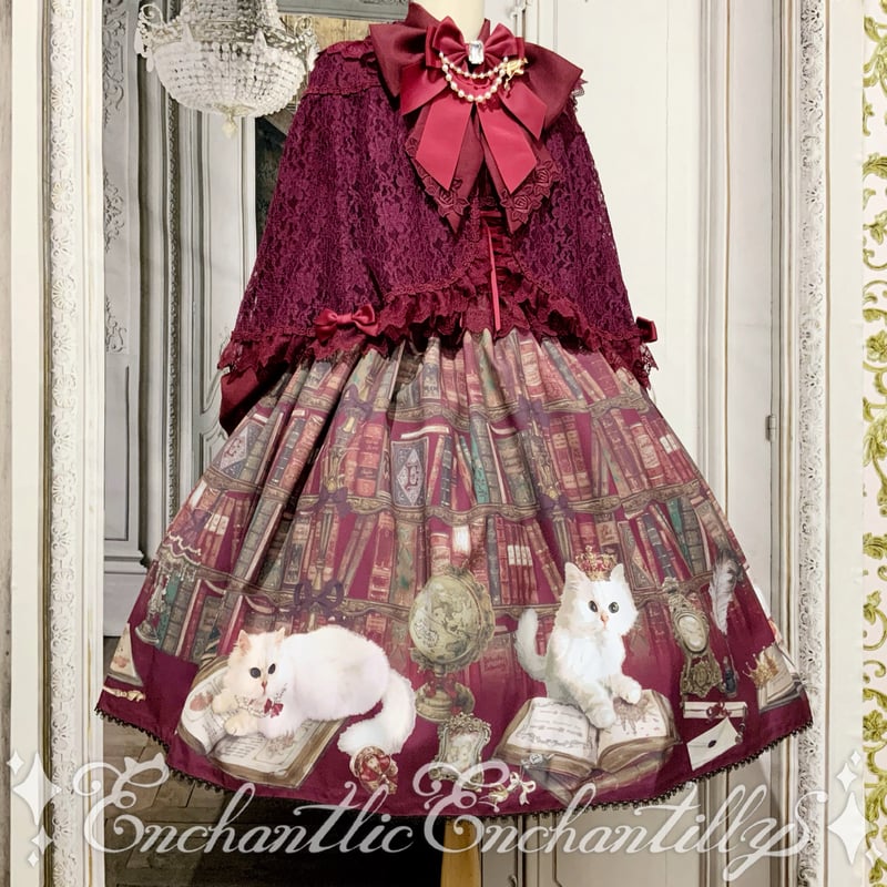 Enchantlic EnchantilIy Queen cat〜秘密の書斎 Queen cat〜秘密の書斎 スカート | Enchantlic Enchantilly