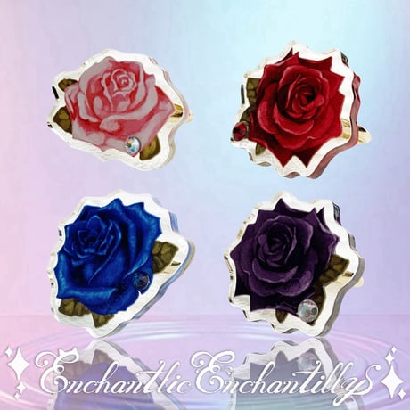 Dolled Up Ring  〜Roseリング〜(4色展開）