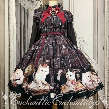 Queen Cat 〜秘密の書斎〜 ワンピース (クラシックブラック)