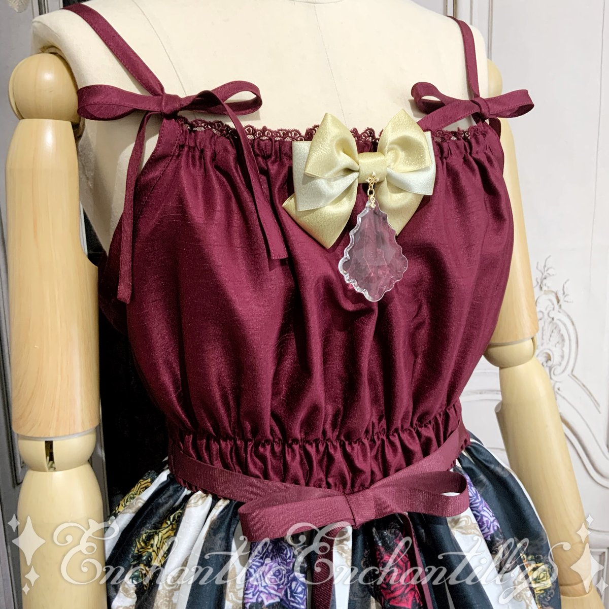 トランプローズ シャンタンJSK(エンジ) | Enchantlic Enchantilly