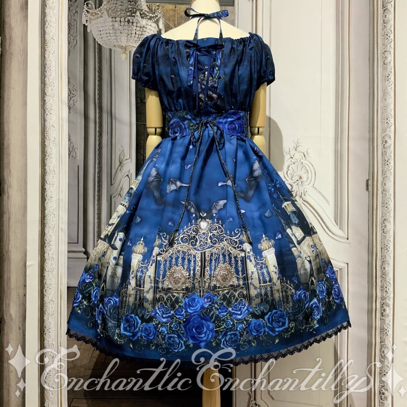 幻影薔薇城～コウモリ公爵からの招待状～ワンピース（青い夜