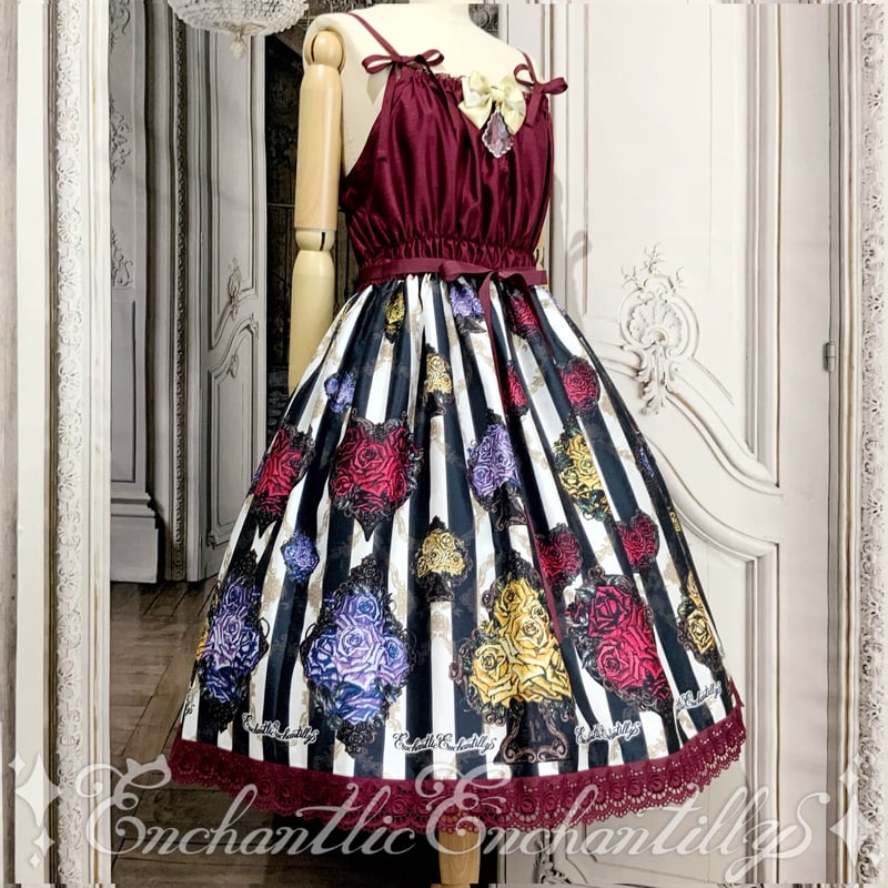 トランプローズ シャンタンJSK(エンジ) | Enchantlic Enchantilly