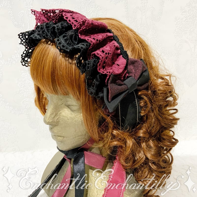 薔薇物語✨赤い薔薇と黒い薔薇✨ヘッドドレス | Enchantlic