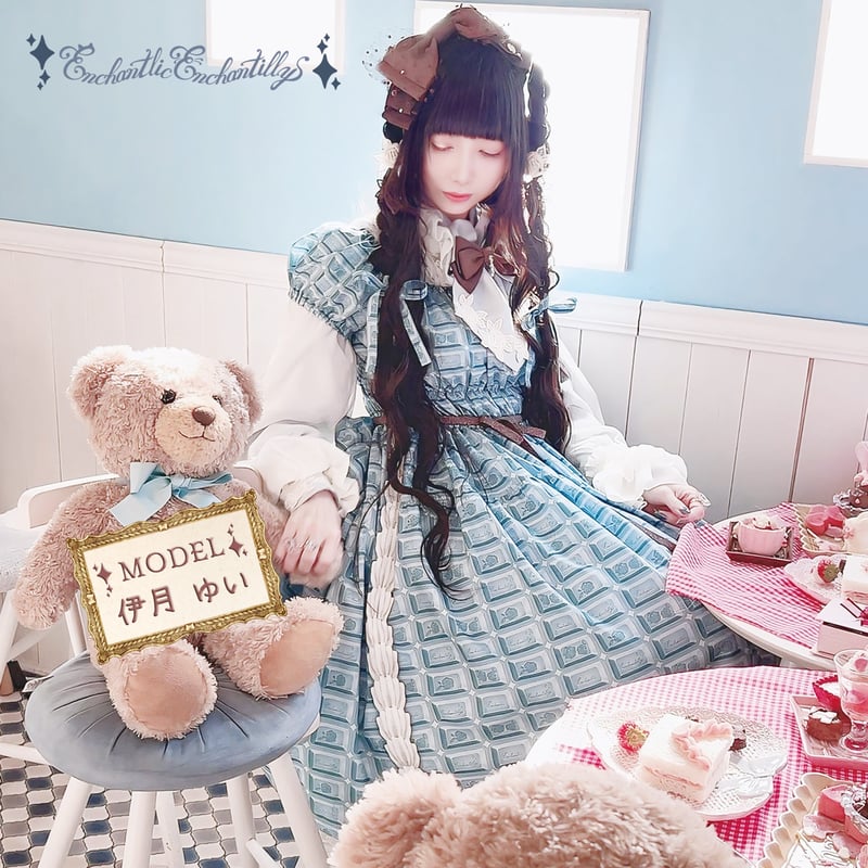 Enchantlic Enchantilly ワンピース アンシャンテリー チョコレート ワンピース(3色） | Enchantlic