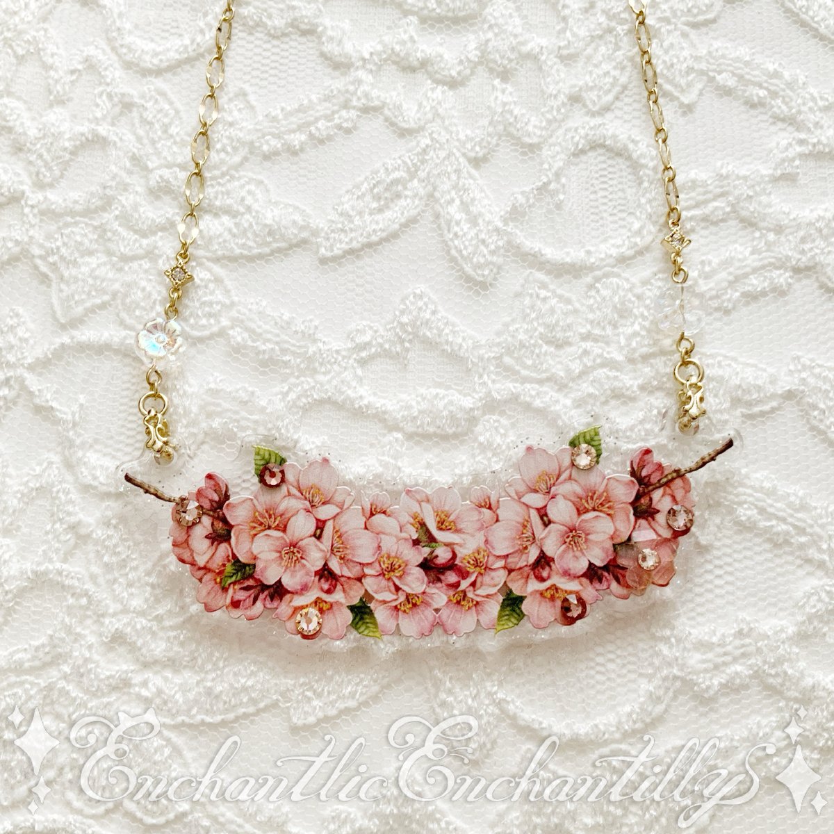 幻夢色のSakura ネックレス | Enchantlic Enchantilly onli