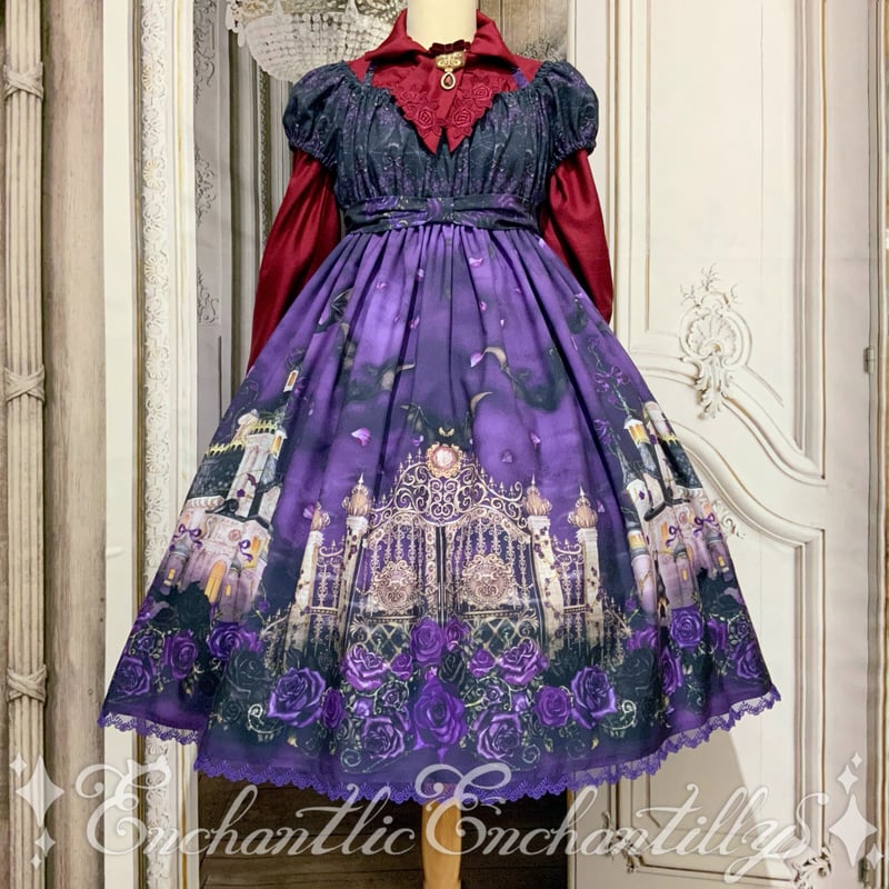 幻影薔薇城～コウモリ公爵からの招待状～ワンピース（紫の夜