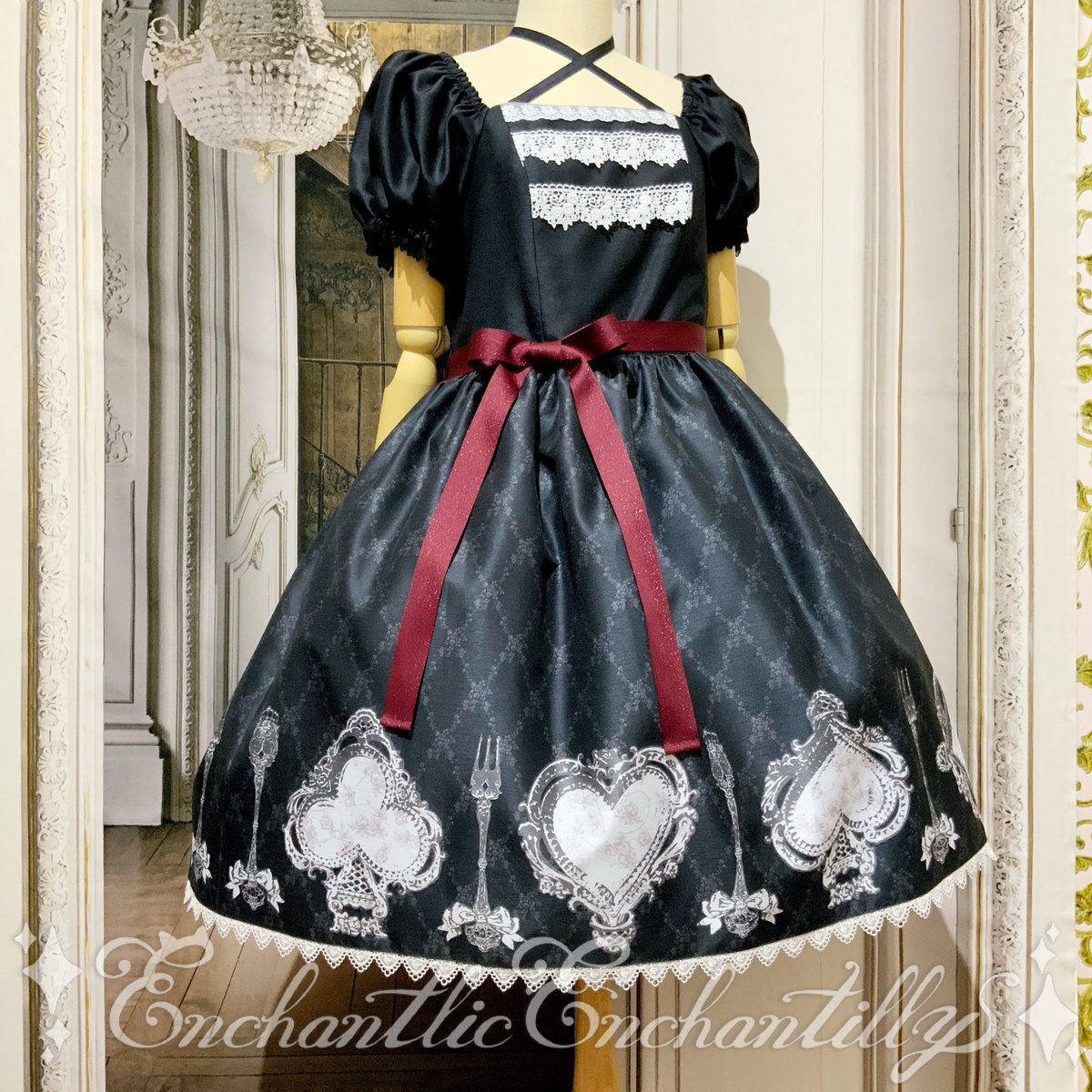 トランプカトラリーティータイム ワンピース | Enchantlic Enchantilly